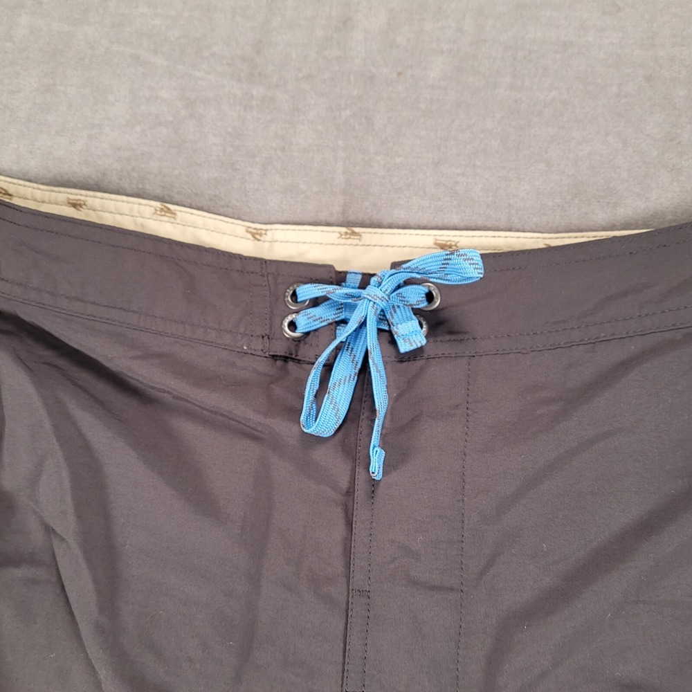 Patagonia Recycled Nylon Draw String Shorts Zip Pocket Gray Draw String Mens - Picture 3 of 9